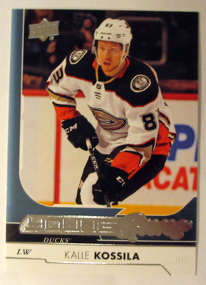 KALLE KOSSILA Young Guns Upper Deck 2017-18
