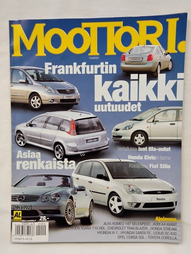 Moottori N:o 10 lokakuu 2001