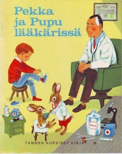 Pekka ja Pupu lääkärissä - Richard Scarry