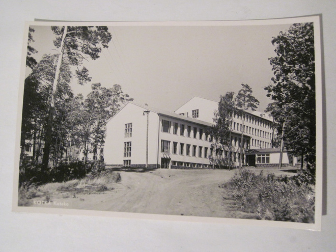 VANHA Postikortti Kotka 1950-l Alkup.Mallikappale