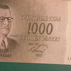 SUOMI 1000mk.1955 1 kpl HUOMAA L kirjain . katso .. - pikkukuva 1
