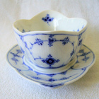 Royal Copenhagen Musselmalet 204 kastikekulho Gravy Boat - pikkukuva 2
