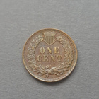 Indian Head one cent 1903 USA - pikkukuva 2