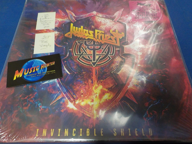 JUDAS PRIEST - INVICIBLE SHIELD UUSI 2LP