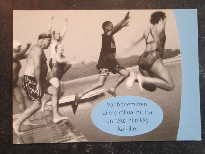 KULKEMATON VANHENEMINEN EI OLE REILUA, MUTTA ONNEKSI NIIN KÄ