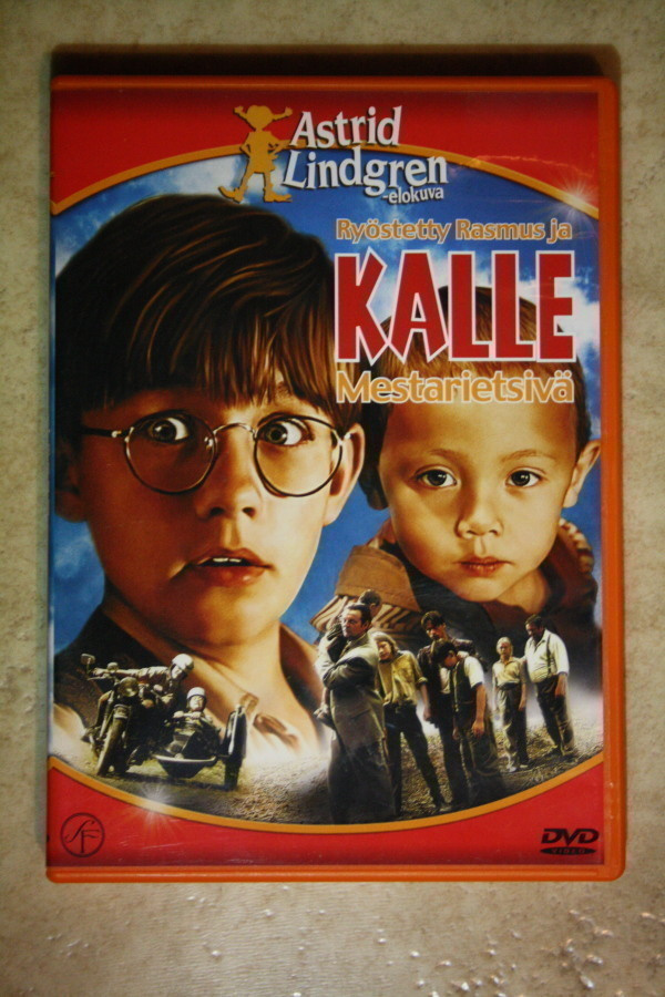 Ryöstetty Rasmus ja Kalle Mestarietsijä, DVD.