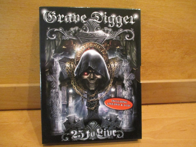 GRAVE DIGGER:25 TO LIVE LIVE DVD+2CD