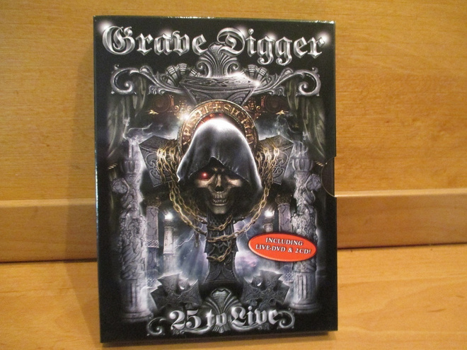 GRAVE DIGGER:25 TO LIVE LIVE DVD+2CD