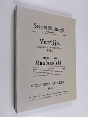 Suomen kirkkohistoriallisen seuran vuosikirja 78 (1988) =...