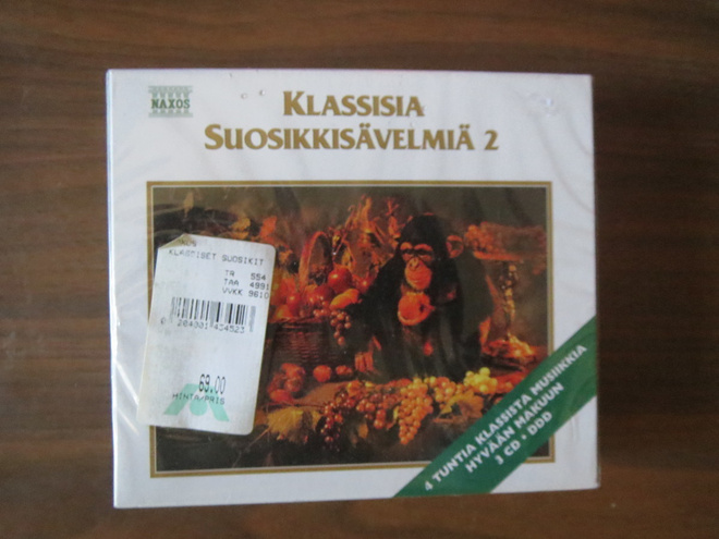 Klassisia Suosikkkisävelmiä 2 (uusi) 3CD-box