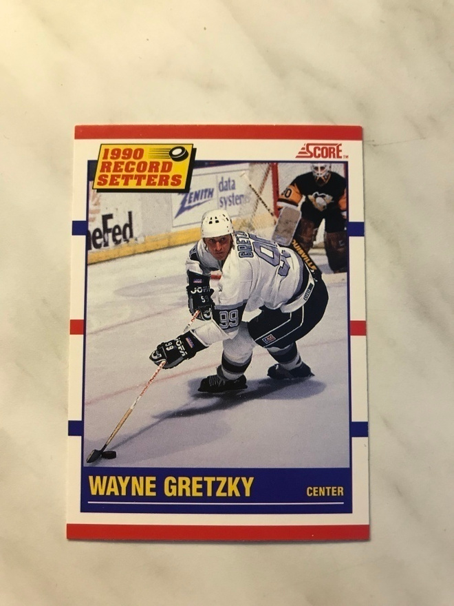 1990-91 Score Canadian Wayne Gretzky #347