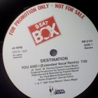 DESTINATION :: YOU AND I :: VINYYLI  MAXI 12" PROMO   1987 - pikkukuva 2