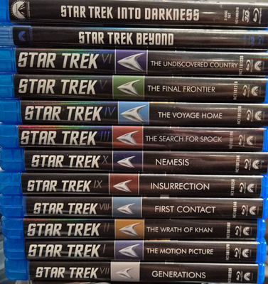 STAR TREK 12 KPL -Blu-Ray