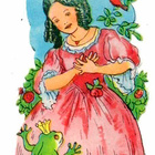 EAS 3035 / Sammakkoprinssi ja prinsessa kaivolla. 1950-60-l. - pikkukuva 1