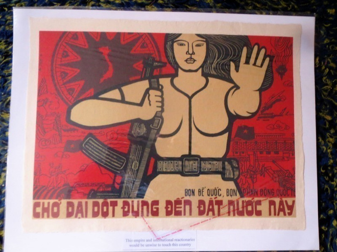 Vietnamilainen propagandajuliste