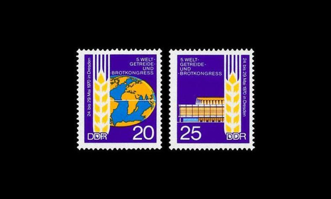 DDR 1575-6 ** Maailman viljakonferenssi (1970)