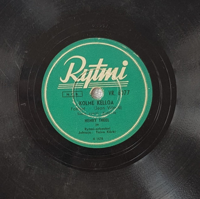 Savikiekko 1950 - Henry Theel - Rytmi - VR 6077