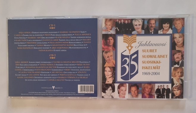 SUURET SUOMALAISET SUOSIKKI-ISKELMÄT 1969-2004, 2CD