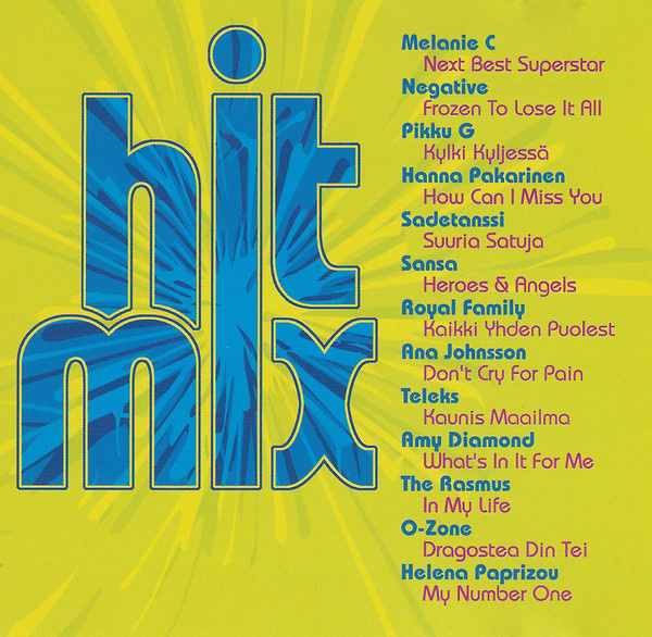Hit Mix (CD) Antti Tuisku Indica Rasmus PMMP Teleks Negative
