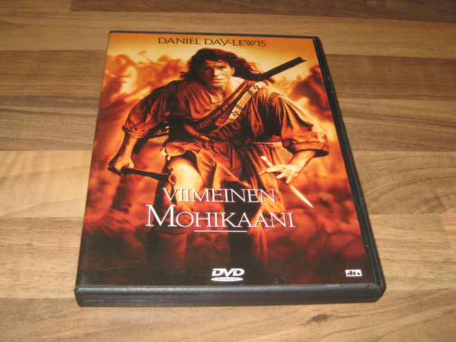 Viimeinen Mohikaani dvd