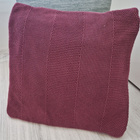 Luhta Home burgundy neulos Koristetyynynpäällinen yht. 2kpl - pikkukuva 1