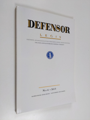 Defensor legis 6/2013