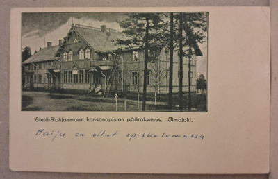 Ilmajoki: Kansanopiston päärakennus o (45)