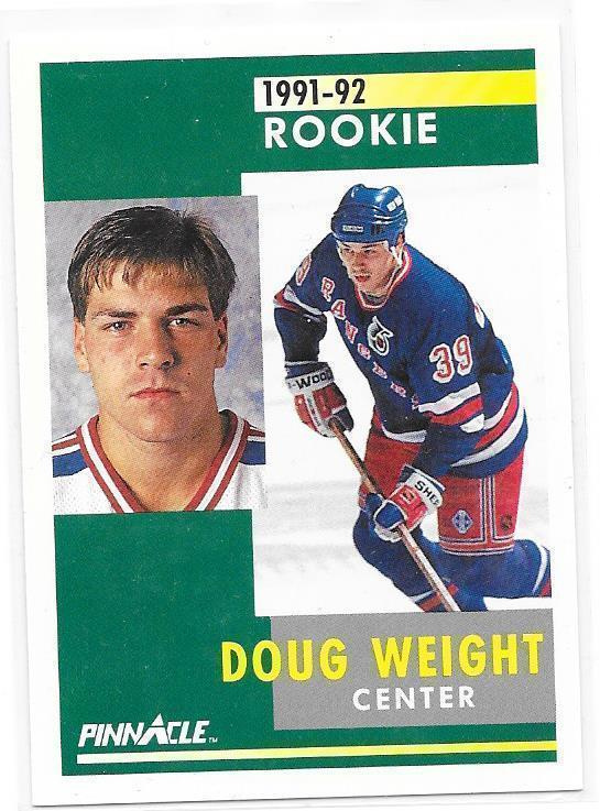 1991-92 Pinnacle #310 Doug Weight NY Rangers RC