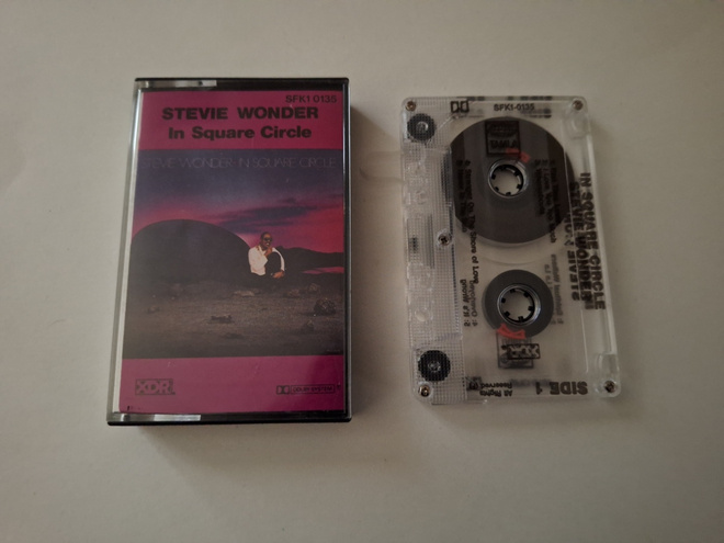 STEVIE WONDER - IN SQUARE CIRCLE c-kasetti