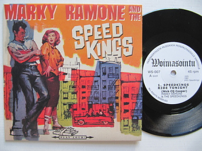 Marky Ramone And The Speed Kings 7" sinkku Ramones