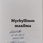 Lauri Vanhala : Myrkyllinen maailma (signeerattu, tekijän... - pikkukuva 3