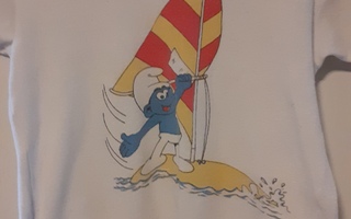 VANHA LASTEN T-PAITA SMURFFI (valkoinen)