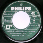JAAKKO LASANEN et son orchestre; LETKISS 7" EP (PS) - pikkukuva 5