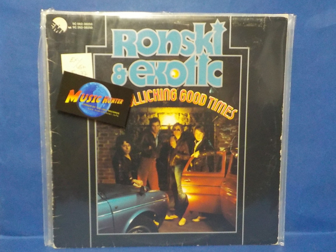 RONSKI & EXOTIC - THE ROLLICKING GOOD TIMES EX-/VG+ LP