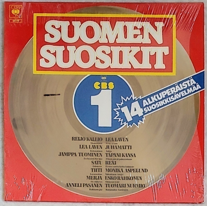 SUOMEN SUOSIKIT 1 – CBS LP 1980 - Nurmio, Anneli Pasanen ym.