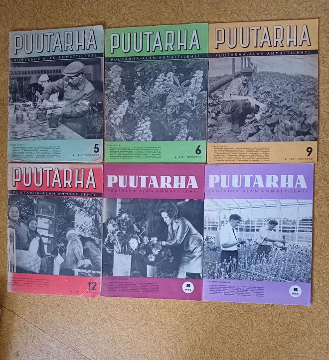 Vanhoja Puutarhalehtiä
