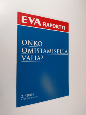 Vesa Puttonen : Onko omistamisella väliä?