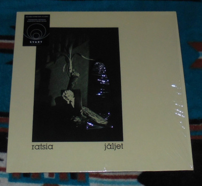 RATSIA ~ Jäljet ~ LP Svart RE ruskea