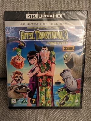 HOTEL TRANSYLVANIA 3 (4K ULTRA HD + BLU-RAY) *UUSI*