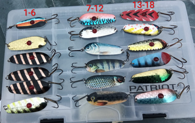 Kuusamo Finland P.Räsänen 7cm  valitse yksi uistin kuvista