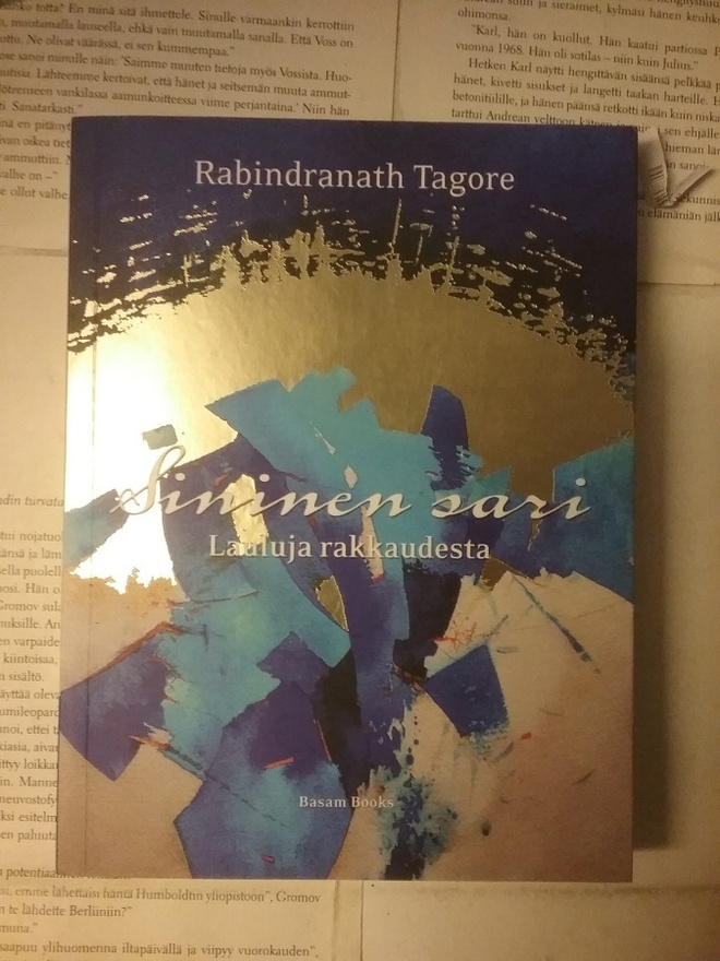 Rabindranath Tagore - Sininen sari (nid.)
