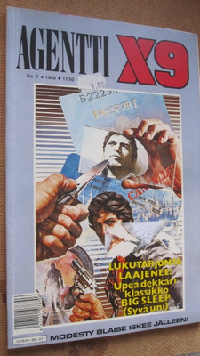 Agentti X9 # 7/1989