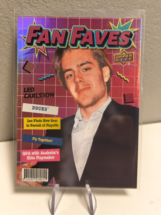 2026-27 Upper Deck Series 1 - Fan Faves Leo Carlsson #FF-11