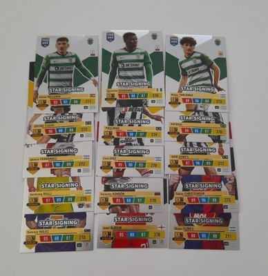 15 Star Signings korttia : Panini FIFA 365 2022-23