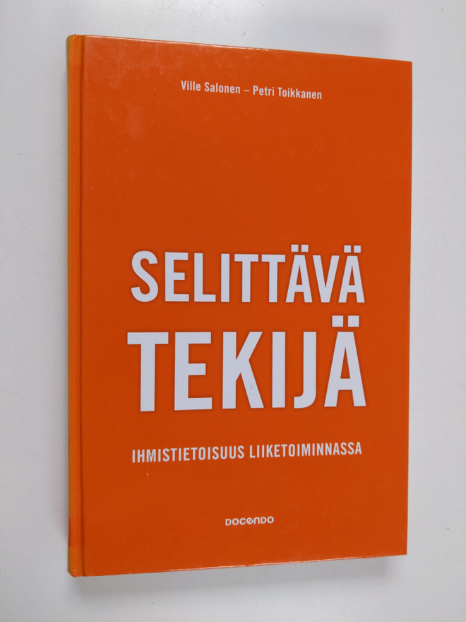 Ville Salonen : Selittävä tekijä : Ihmistietoisuus liiket...