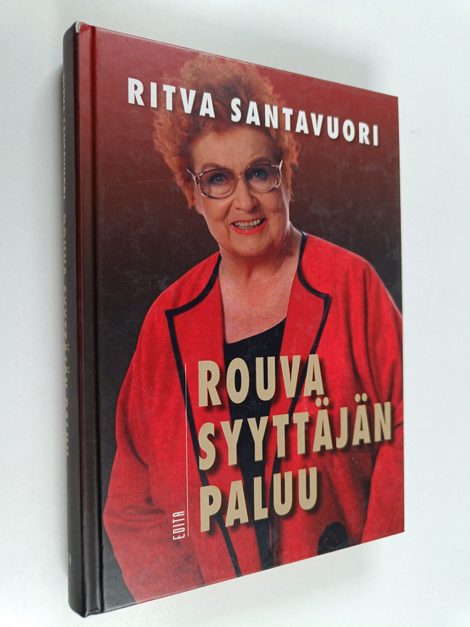 Ritva Santavuori : Rouva syyttäjän paluu (signeerattu, te...