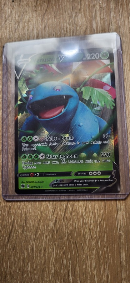 Venusaur V #1 Pokemon Champion's Path Ultra Rare card