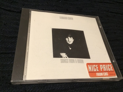 Leonard Cohen Songs from a room cd CBS Re