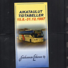 Satakunnan Liikenne Oy  Akataulut 1997 - pikkukuva 1