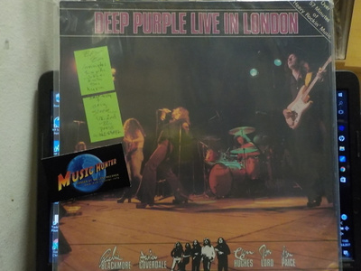 DEEP PURPLE - LIVE IN LONDON EX+/EX+ LP UK -82